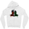 hulk red vs hulk green Zipper Hoodie
