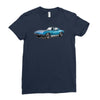 1965 corvette sting ray classic car, ideal birthday gift or pres Ladies Fitted T-Shirt