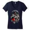 music until the end Women's V-Neck T-Shirt