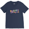 geek girl daisies V-Neck Tee