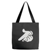 mickey hands gun Tote Bags