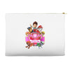 paw patrol birthday girl mom Accessory Pouches