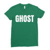 ghost (2) Ladies Fitted T-Shirt