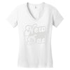 new dad Women's V-Neck T-Shirt