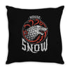 snow Throw Pillow