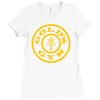 golds gym fitness Ladies Fitted T-Shirt