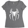 black funny glow in dark glowing Women's Triblend Scoop T-shirt