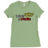 i put the cute in execute Ladies Fitted T-Shirt