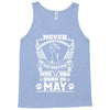 Never Underestimate Dog Rescuer Who Was Born May Tank Top