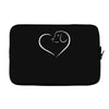 i love beagle Laptop sleeve