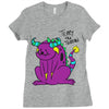monster Ladies Fitted T-Shirt