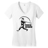 touch down Women's V-Neck T-Shirt