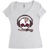 skully Women's Triblend Scoop T-shirt