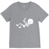 baby skeleton V-Neck Tee