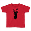 deer skull christmas Toddler T-shirt