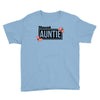 blessed aunitie with flower Youth Tee