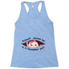 November Peeking Out Asian Baby Girl Racerback Tank