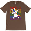 Lgbt Dabbing Unicorn T-Shirt