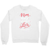 Mom Great Job I'm Awesome Love Happy Mother's Day Crewneck Sweatshirt