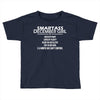 Smartass December Girl Toddler T-shirt