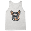 blue and tan frenchie Tank Top