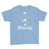 black and white Youth Tee