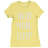 need more sleep (2) Ladies Fitted T-Shirt