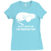 moomin inspired Ladies Fitted T-Shirt