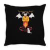 black meowgic Throw Pillow