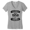 Premium Vintage  1958 Women's V-Neck T-Shirt