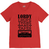 Lordy, I Hope There Are Tapes. V-Neck Tee