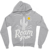 roam free Zipper Hoodie