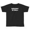 ask me about my gorilla Toddler T-shirt