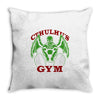 cthulhu gym Throw Pillow