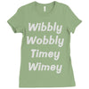 wibbly w0bbly Ladies Fitted T-Shirt