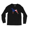 patriotic boxer Long Sleeve Shirts