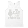 my cat is my valentine Tank Top