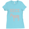 nice ass Ladies Fitted T-Shirt