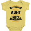 Super Cool Aunt Of A Freaking Awesome Niece Baby Onesie