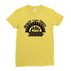bun in the oven Ladies Fitted T-Shirt