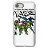 x turtles, mutants in a half shell iPhone 8