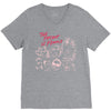 Women's March The Present is Female V-Neck Tee