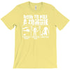 how to kill a zombie funny zombie apocalypse undead t dead shoot T-Shirt