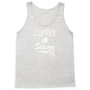 all i need is coffee sciossors Tank Top