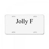 jolly f License Plate