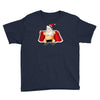 funny flashing naked nude christmas santa claus Youth Tee