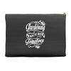 i love gardeing Accessory Pouches