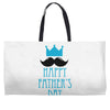happy father's day 2 Weekender Totes