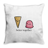 better together Throw Pillow