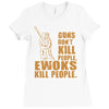 kill people funny Ladies Fitted T-Shirt